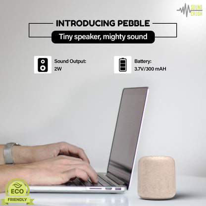 Pebble ----- Eco-Friendly, Portable Bluetooth Speaker