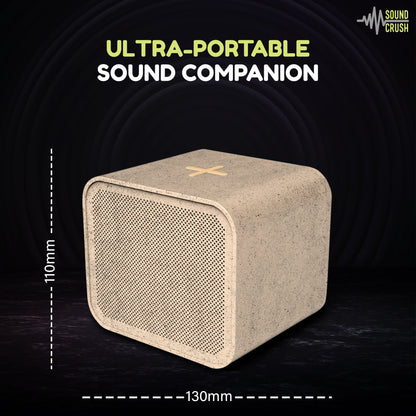 Boox  ---- Portable Speaker with Strong Bass, 15W Wireless Charging, TWS Pairing, 8-Hour Playtime, Eco-Friendly